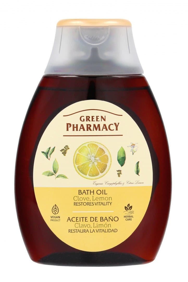 

Green Pharmacy Rewitalizujący Olejek do kąpieli i pod prysznic - Goździk i Cytryna 250ml