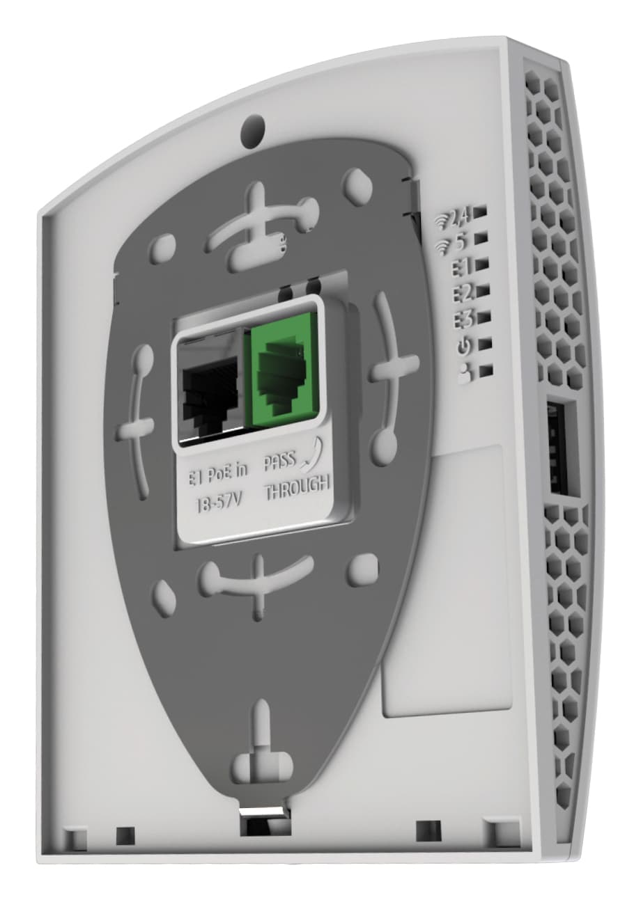 

MIKROTIK WSAP AC LITE RBWSAP-5HAC2ND 650MHZ, 64MB, 3XFE, 5GHZ, 2,4GHZ, L4