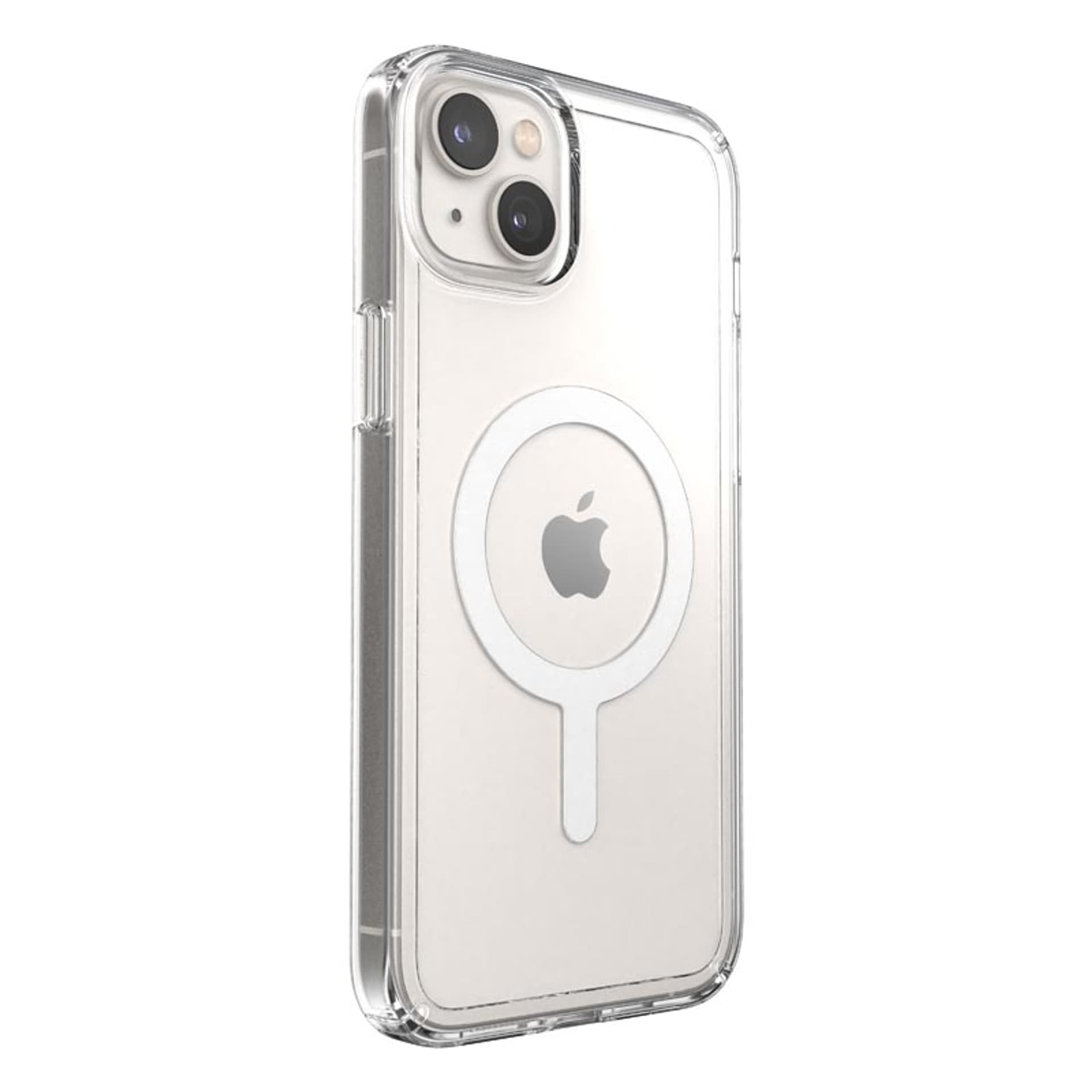 

Speck Gemshell + MagSafe - Etui do iPhone 14 Plus z połowką MICROBAN (Clear)