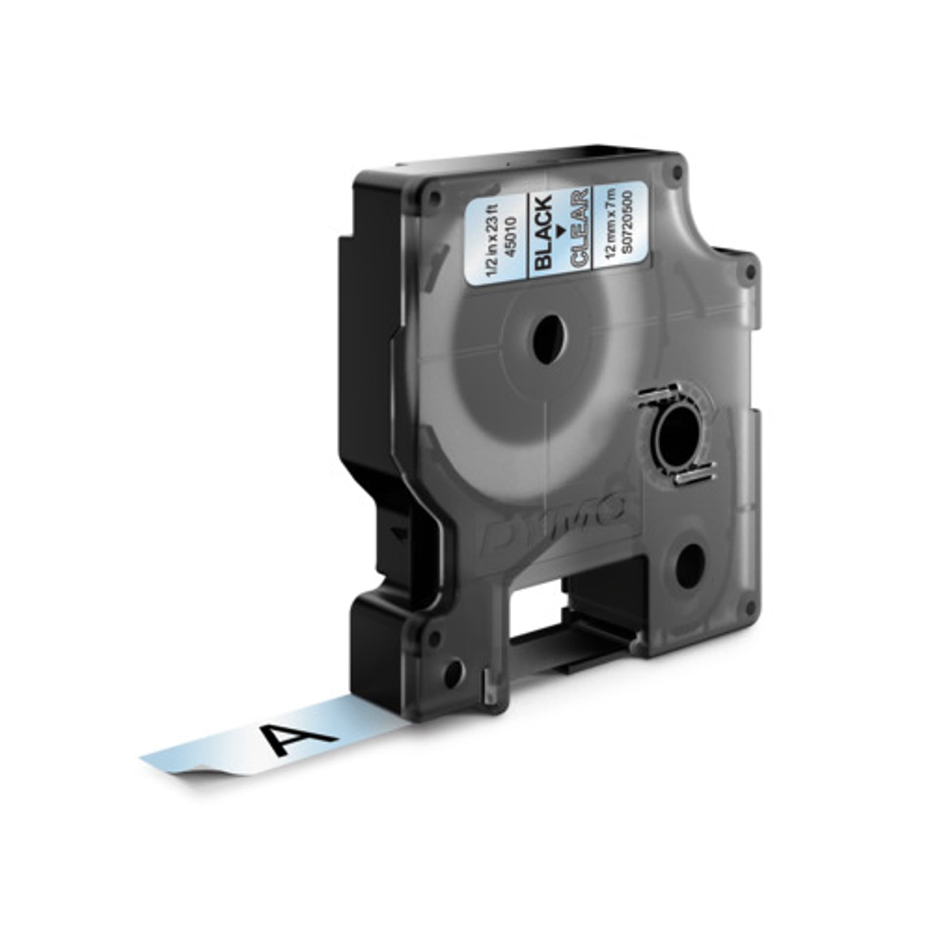 

Taśma DYMO D1 12mm czarny/przezroczysta 45010 S0720500
