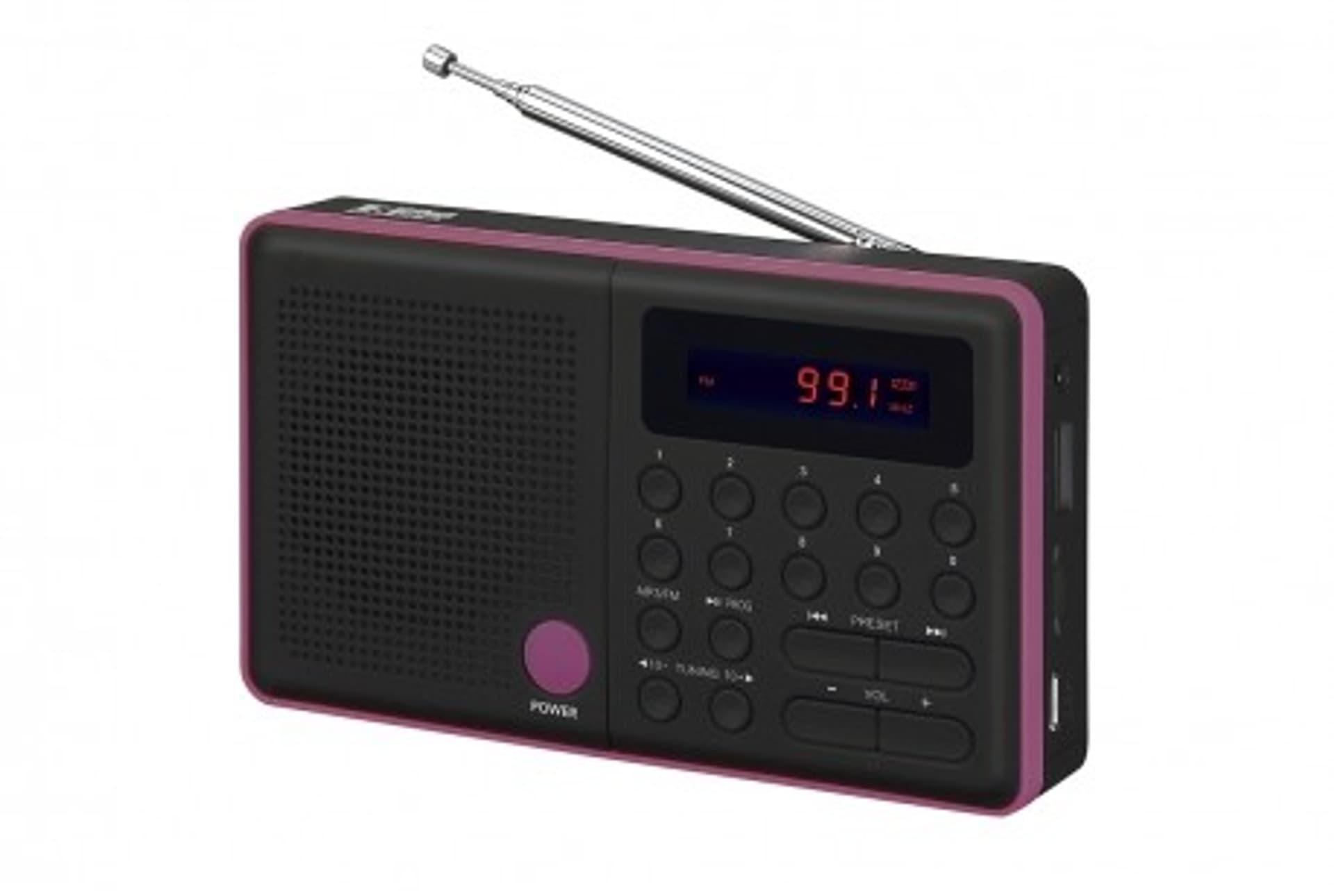 

Radio Pliszka USB, FM czarne