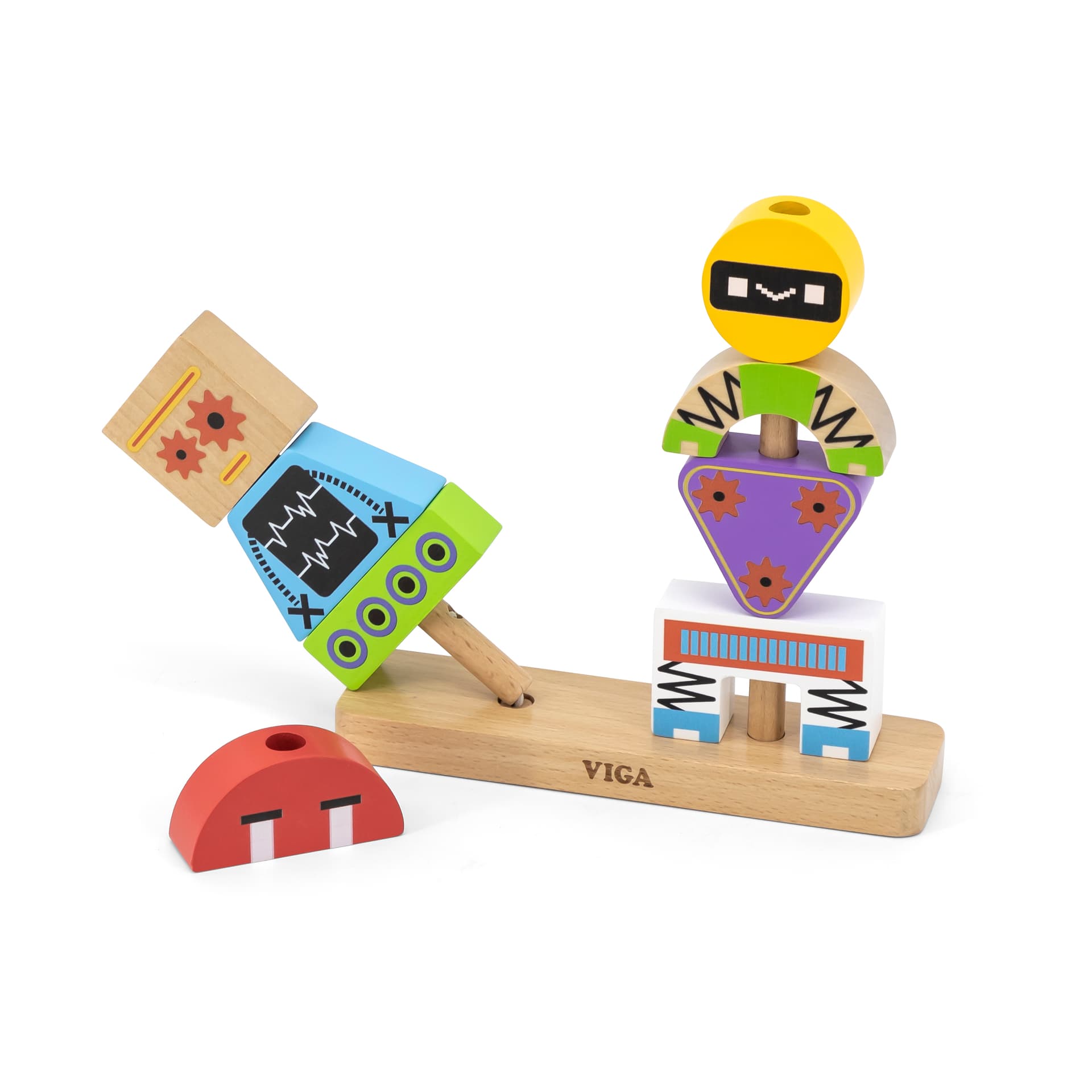 

Viga 44652 Klocki do ukladania - Roboty