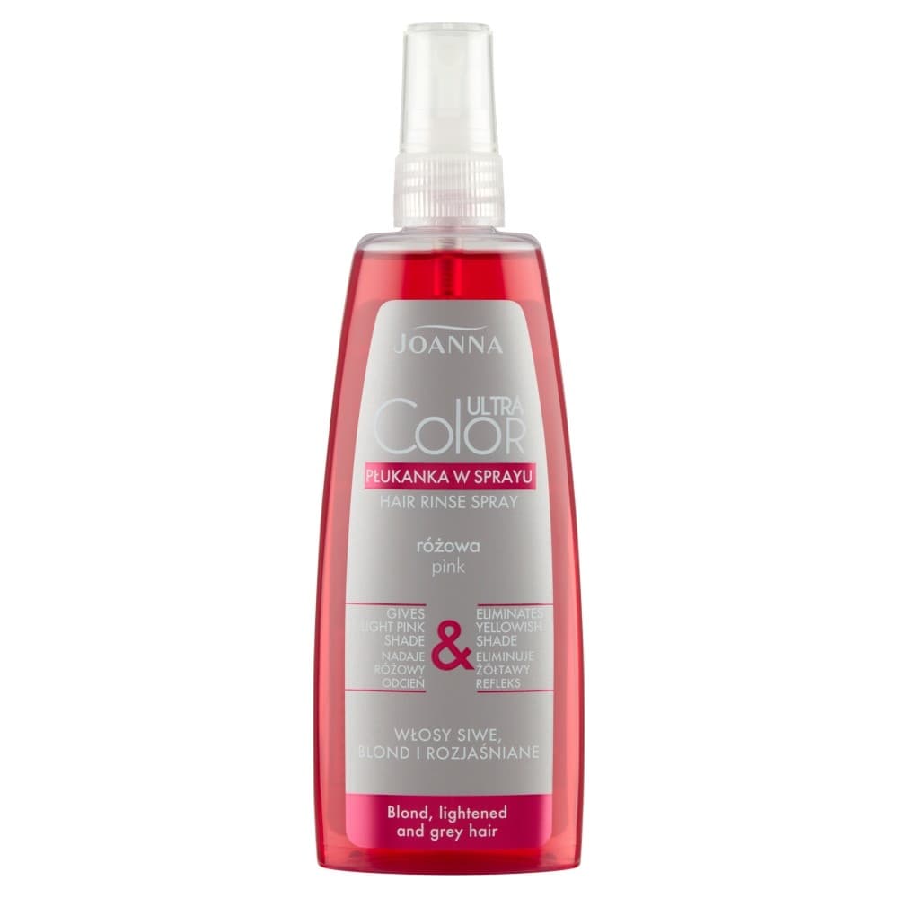 

Joanna Ultra Color System Płukanka do włosów w sprayu - różowa 150ml
