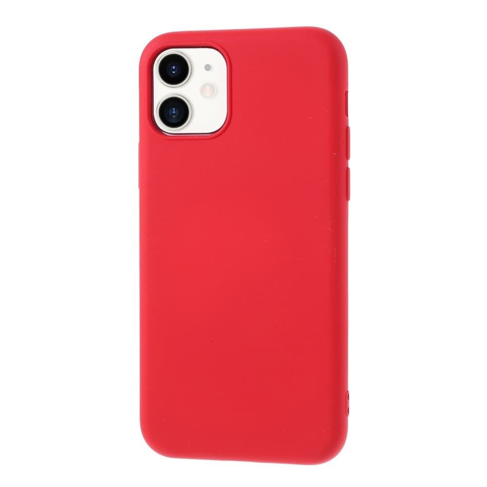 

Etui Silicone case elastyczne silikonowe IPHONE 11 czerwone
