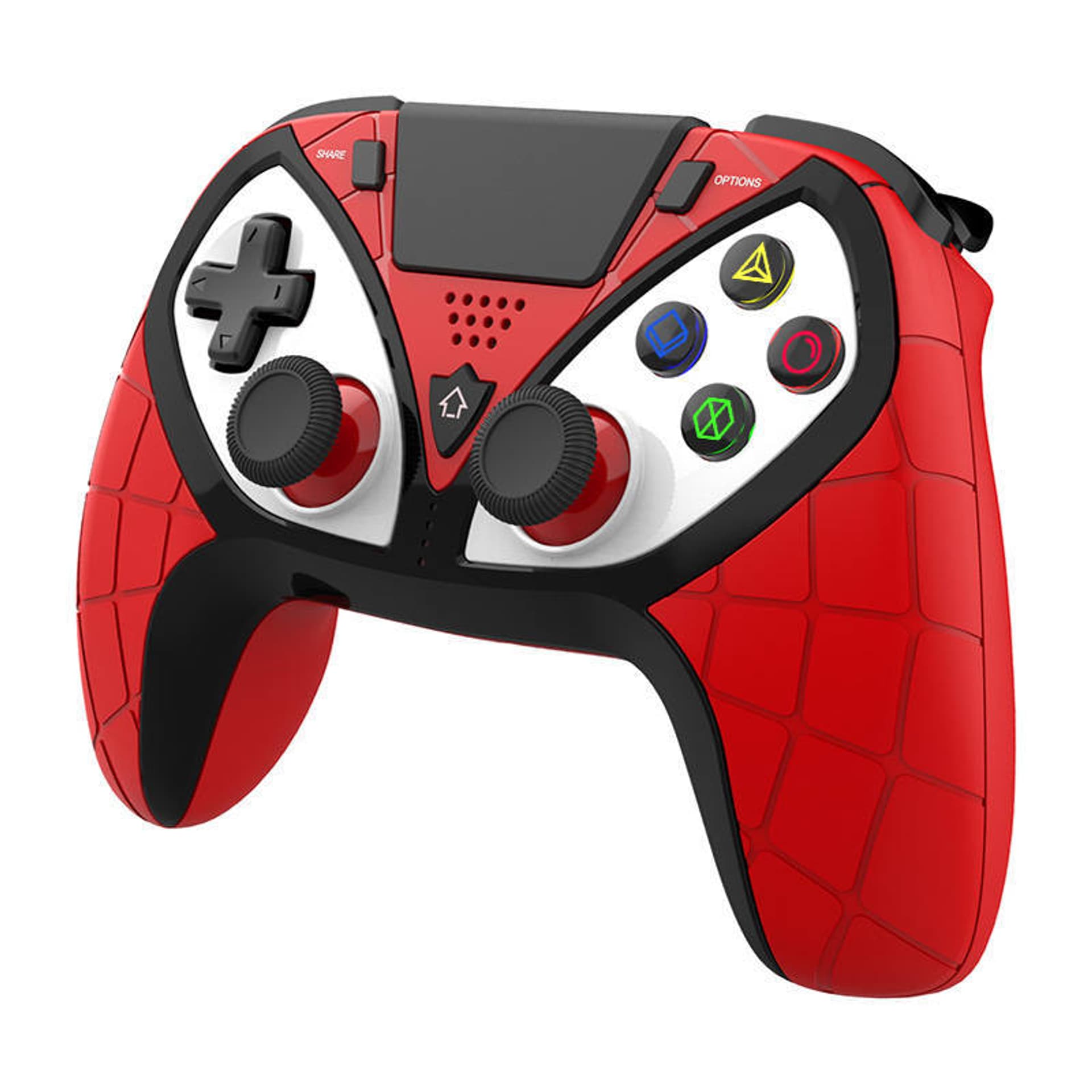 

Kontroler bezprzewodowy / GamePad iPega Spiderman PG-4012 touchpad PS4 (czerwony)