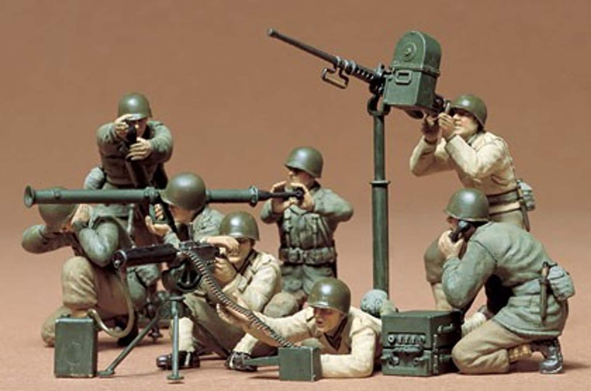 

Model plastikowy Zespół U.S Gun and Mortar