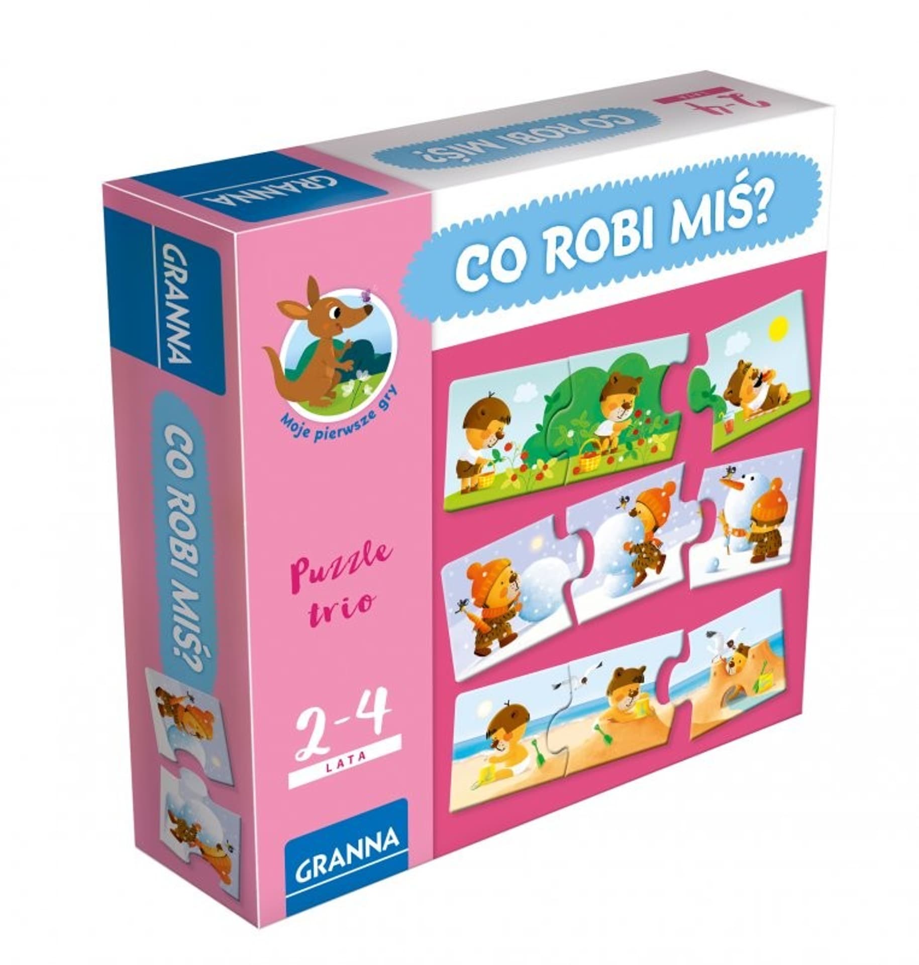 

Gra Co robi miś