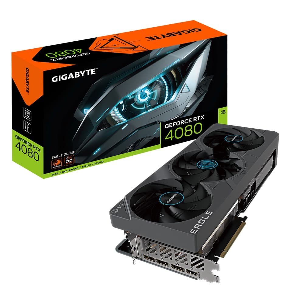 

Karta graficzna Gigabyte RTX 4080 EAGLE OC 16GB