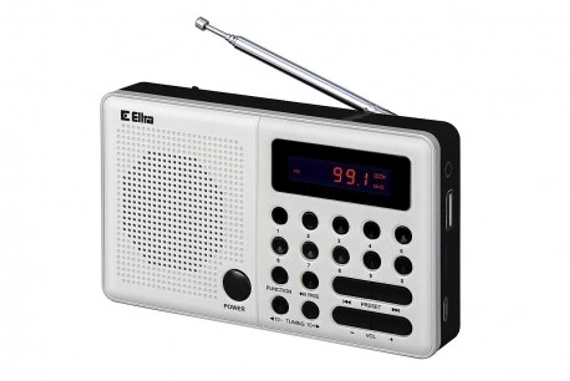 

Radio Pliszka USB, FM białe
