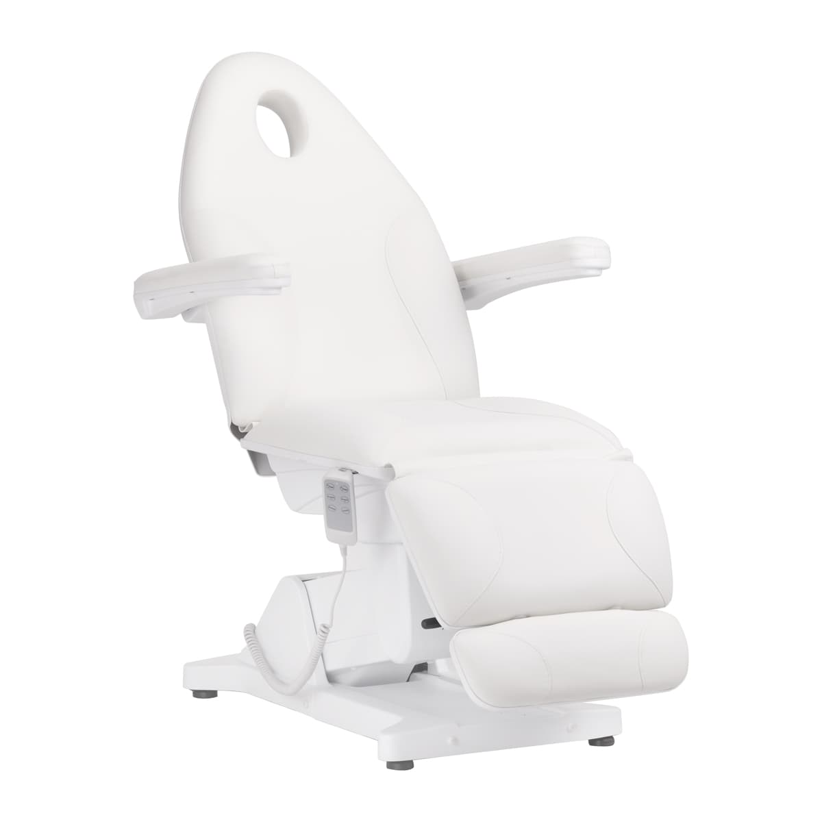 

Fotel kosmetyczny elektryczny Sillon Basic 3 siln. biały