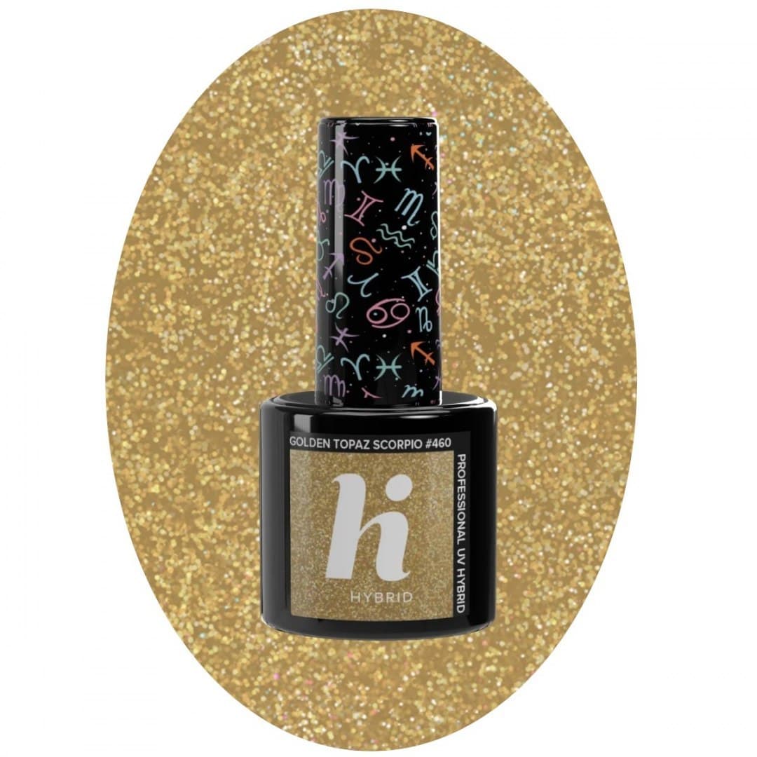 

Hi Hybrid Lakier hybrydowy Zodiac nr 460 Golden Topaz Scorpio 5ml