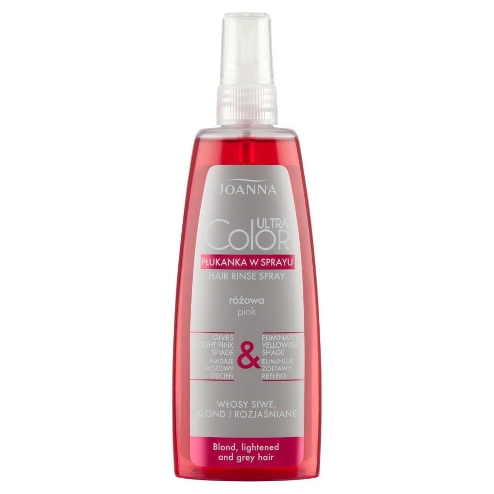 

Joanna Ultra Color System Płukanka do włosów w sprayu - różowa 150ml