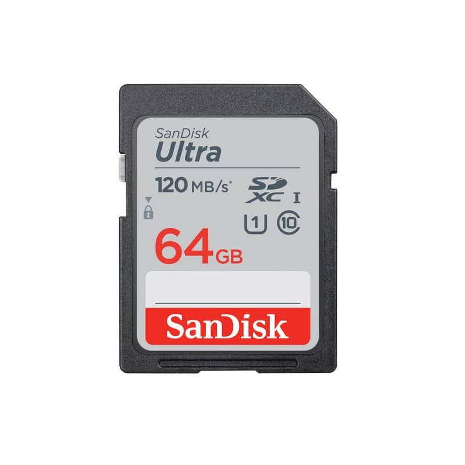 

SanDisk Ultra SDXC 64GB 120MB/s Class 10 UHS-I