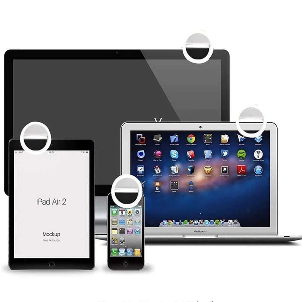 

Lampa pierścieniowa do zdjęć Selfie Ring LED Lamp Biała