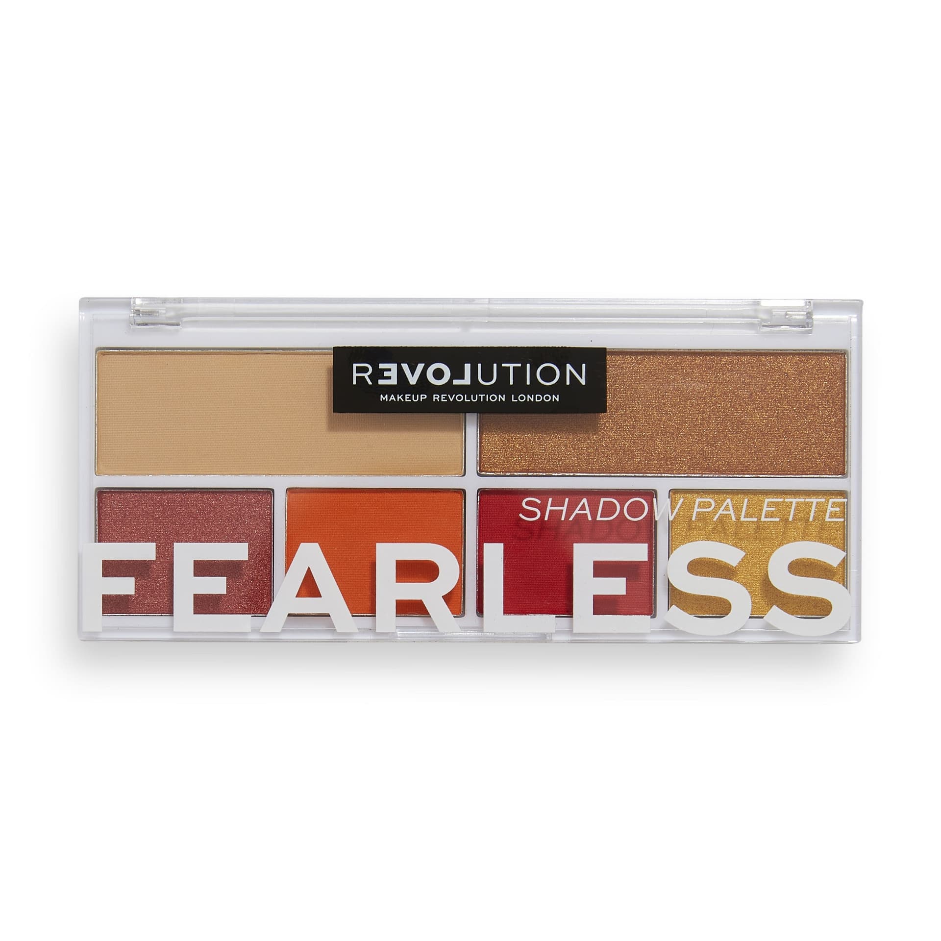 

Makeup Revolution Relove Paletka cieni do powiek (6) Fearless 1szt, 6) fearless 1sz