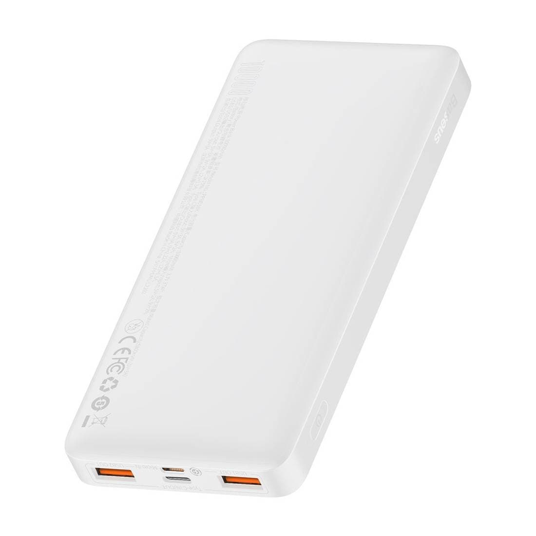 

Powerbank Baseus Bipow 10000mAh, 2xUSB, USB-C, 20W (biały)