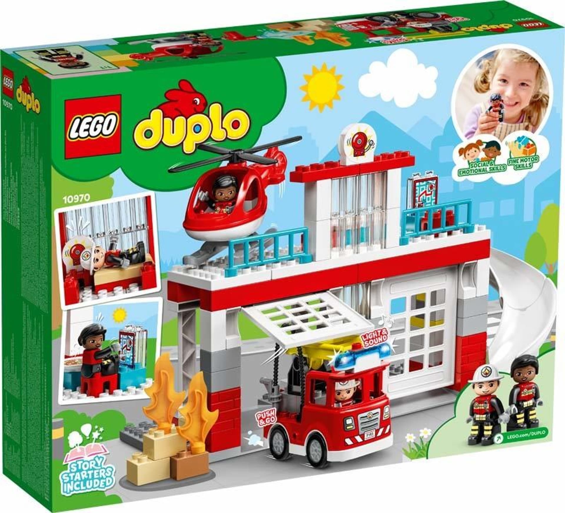 

LEGO DUPLO 10970 Remiza strażacka i helikopter