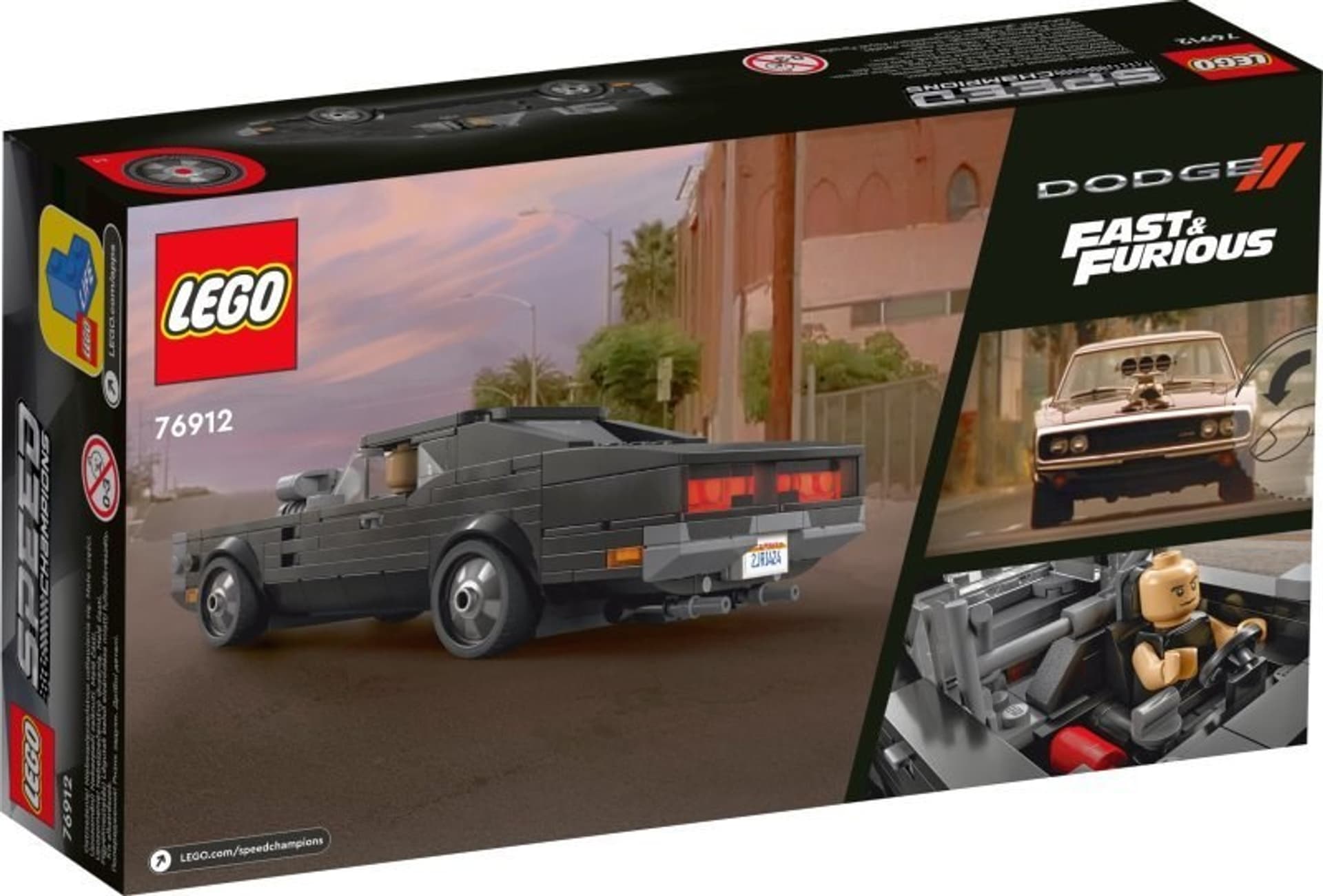 

LEGO Speed Champions 76912 Fast & Furious 1970 Dodge Charger R/T