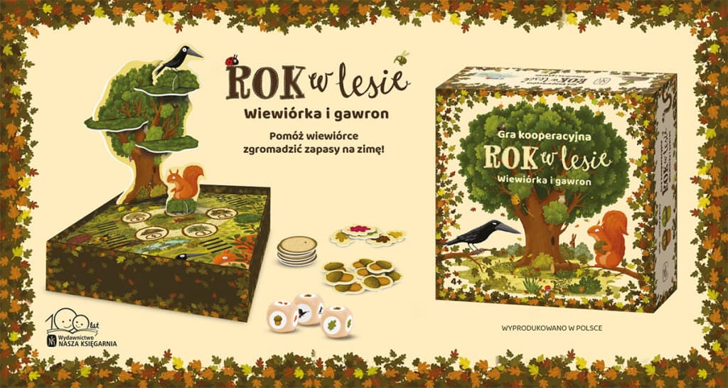 

GRA ROK W LESIE. WIEWIÓRKA I GAWRON - NASZA KSIĘGARNIA