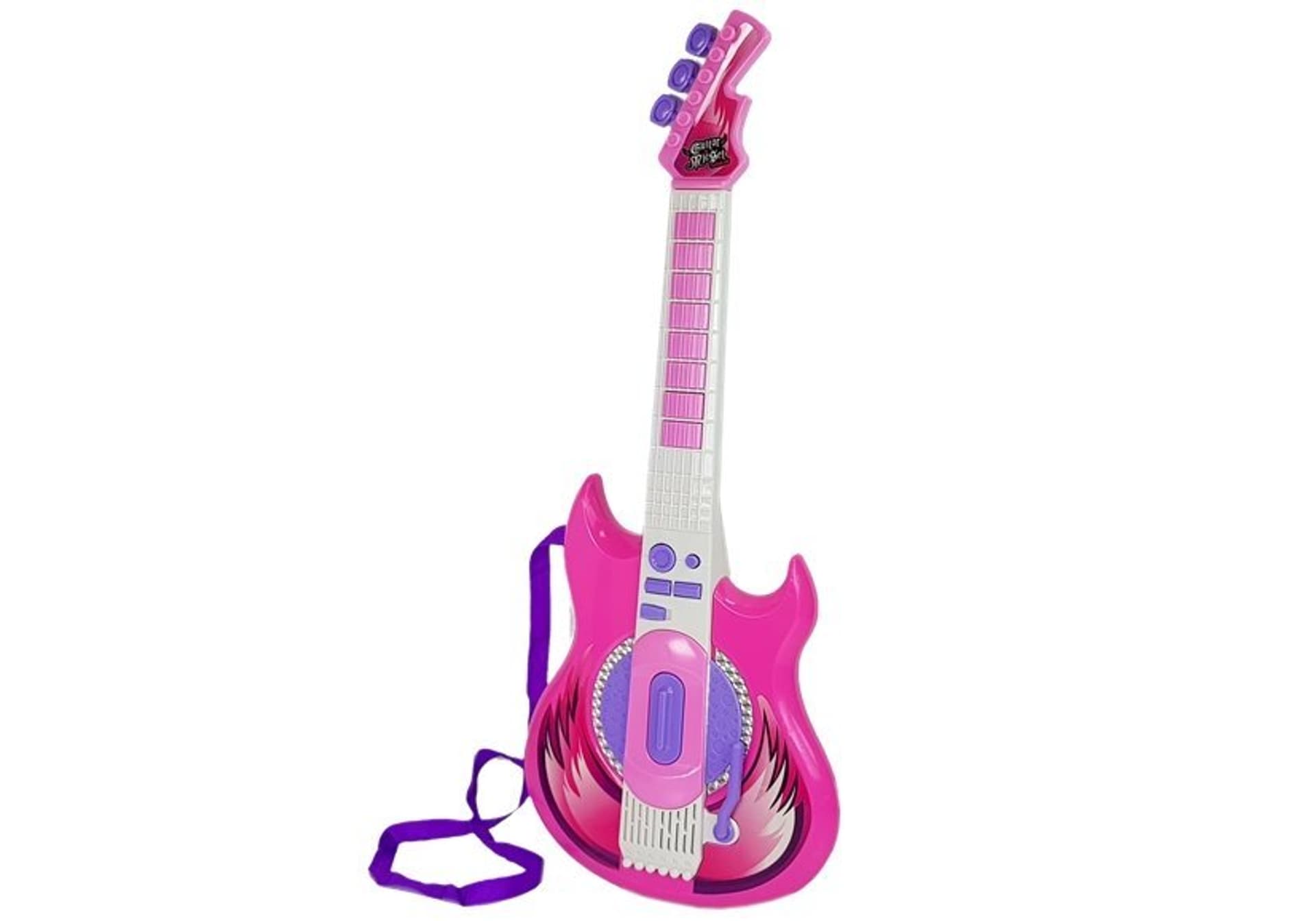 

Gitara Z Mikrofonem Gwiazda Rocka Dźwięk