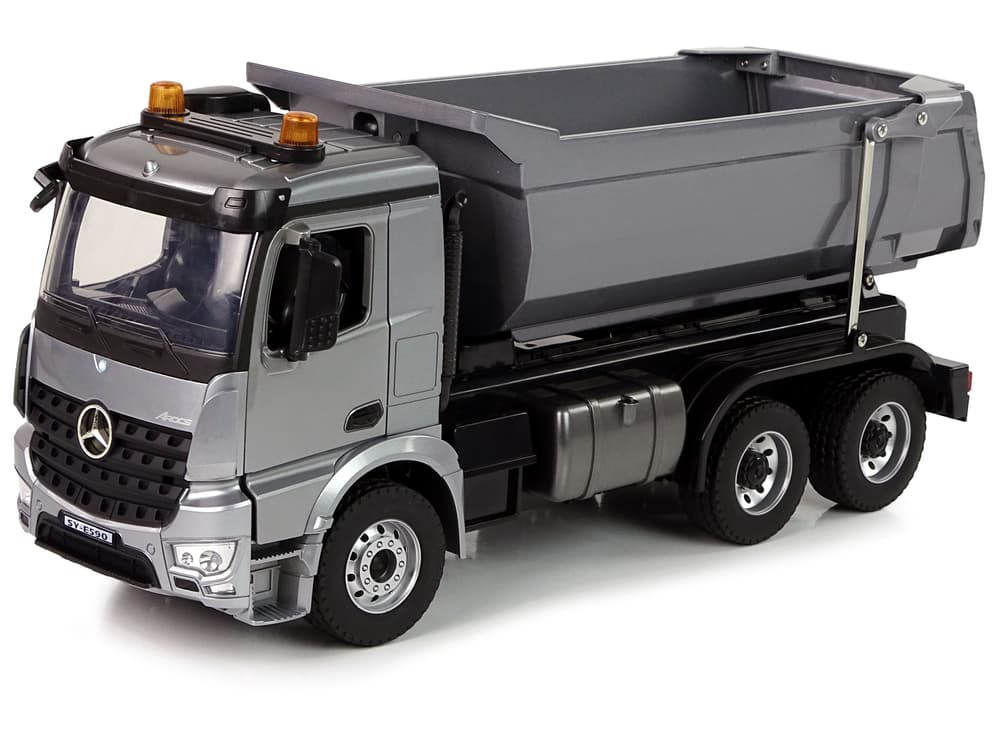 

Wywrotka Metalowa Mercedes Arocs Ciężarówka R/C Aplikacja E590-003