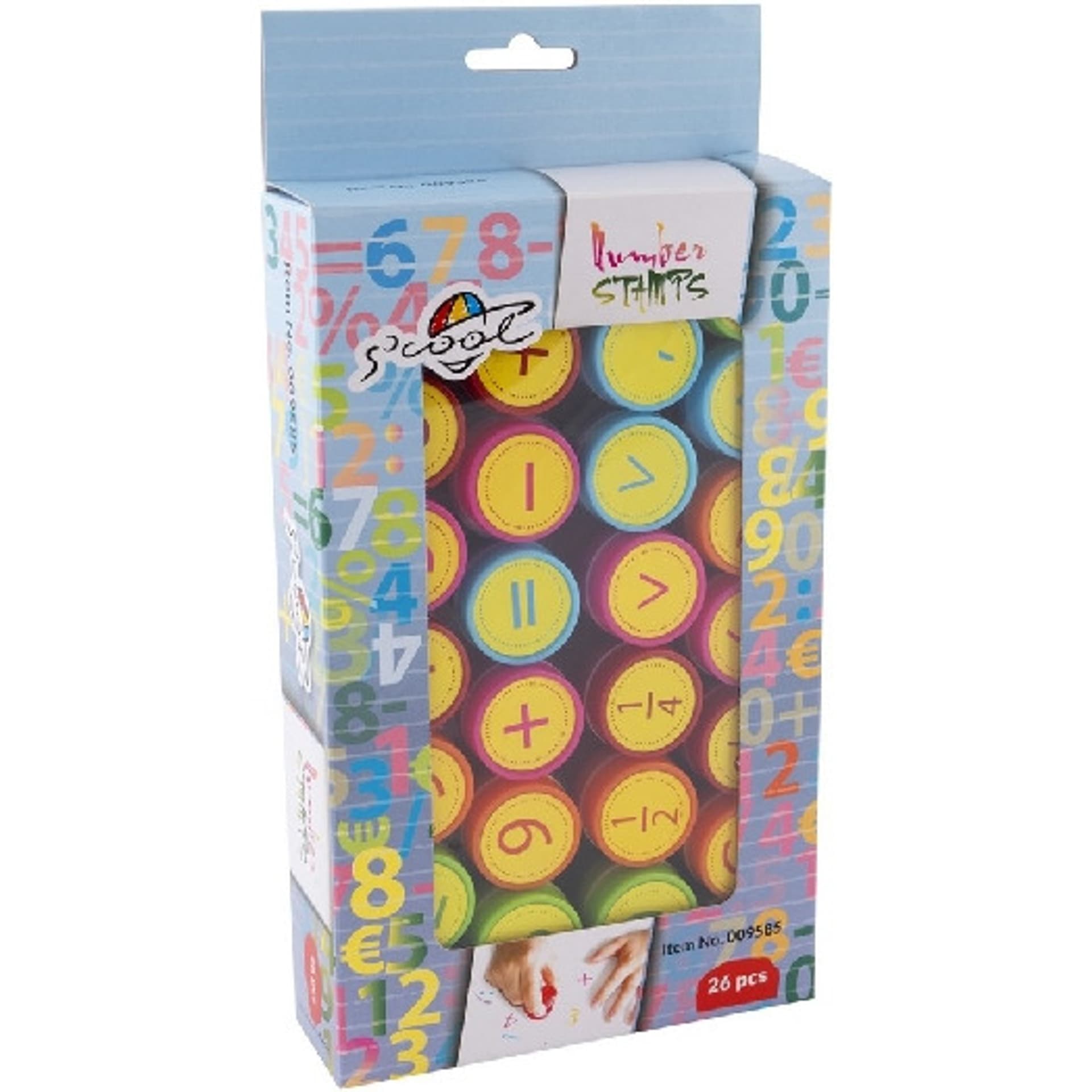 

Pieczątka S`COOL cyfrowa set 009585 Leviatan