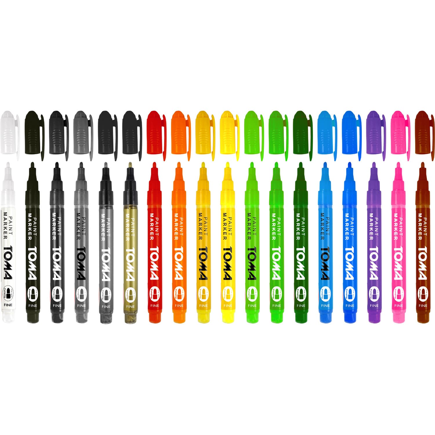 

Marker olejowy F szary końcówka 1.5mm TO-441 TOMA