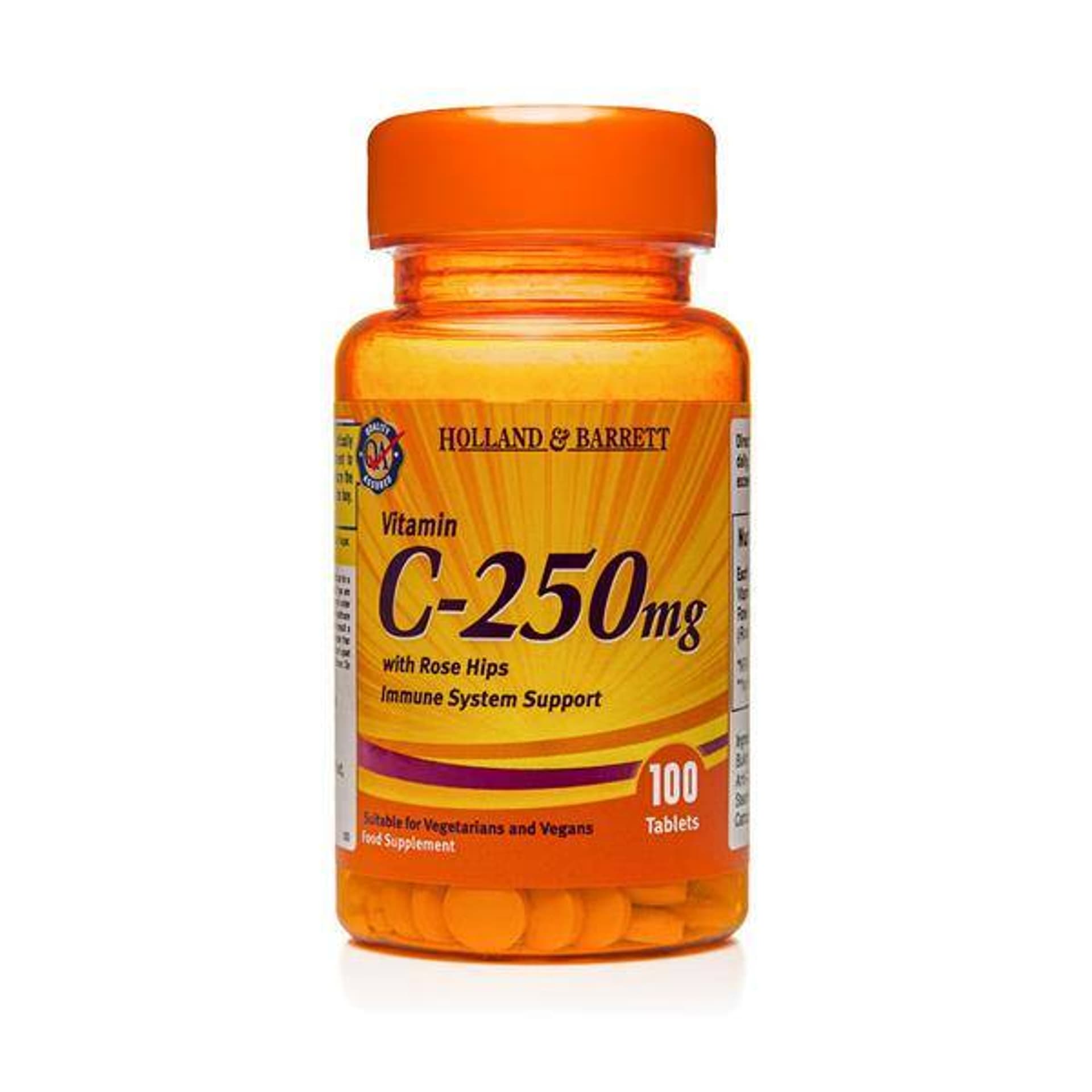 

Witamina C 250 mg z Dziką Różą 100 Tabletek