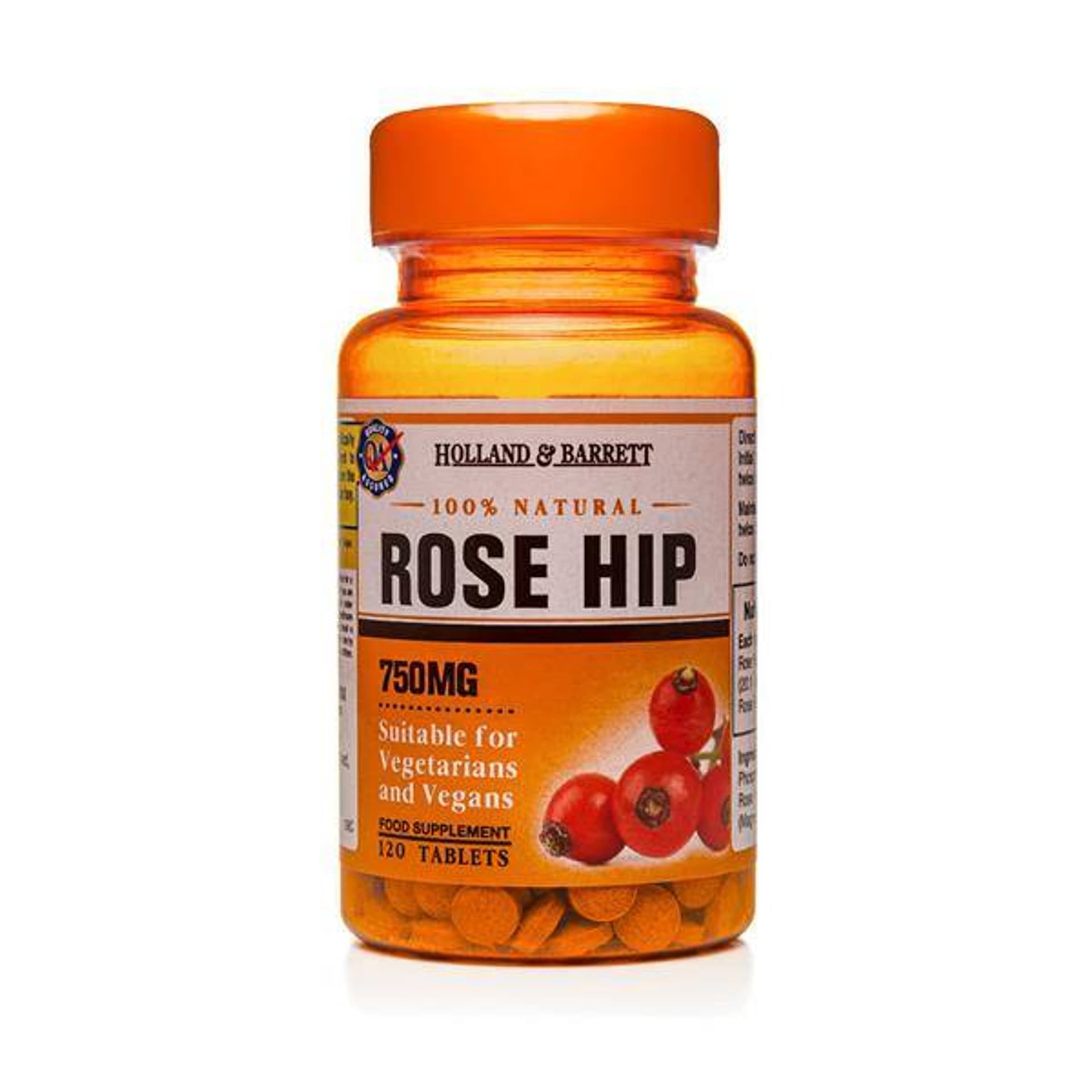 

Dzika Róża 750 mg 120 Tabletek