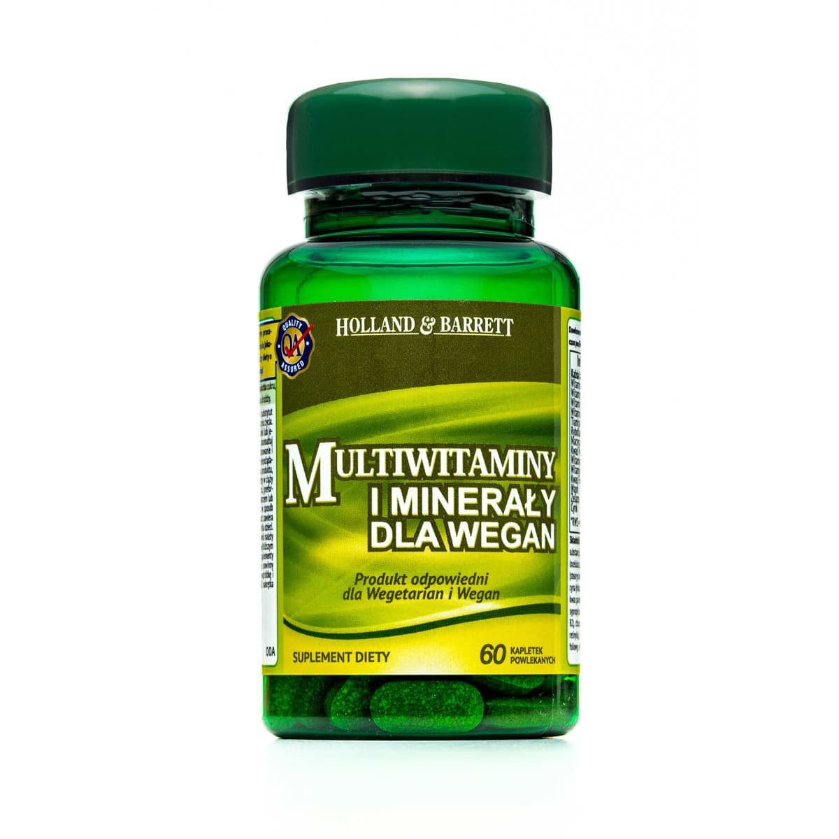 

Multiwitaminy i Minerały 60 Tabletek Produkt Wegański