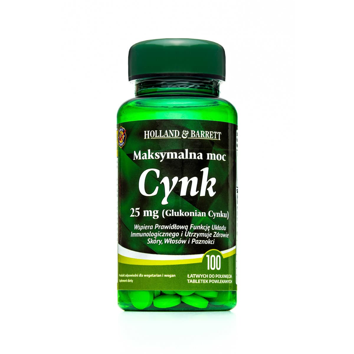 

Cynk Pikolinian 100 Kapletek 25mg