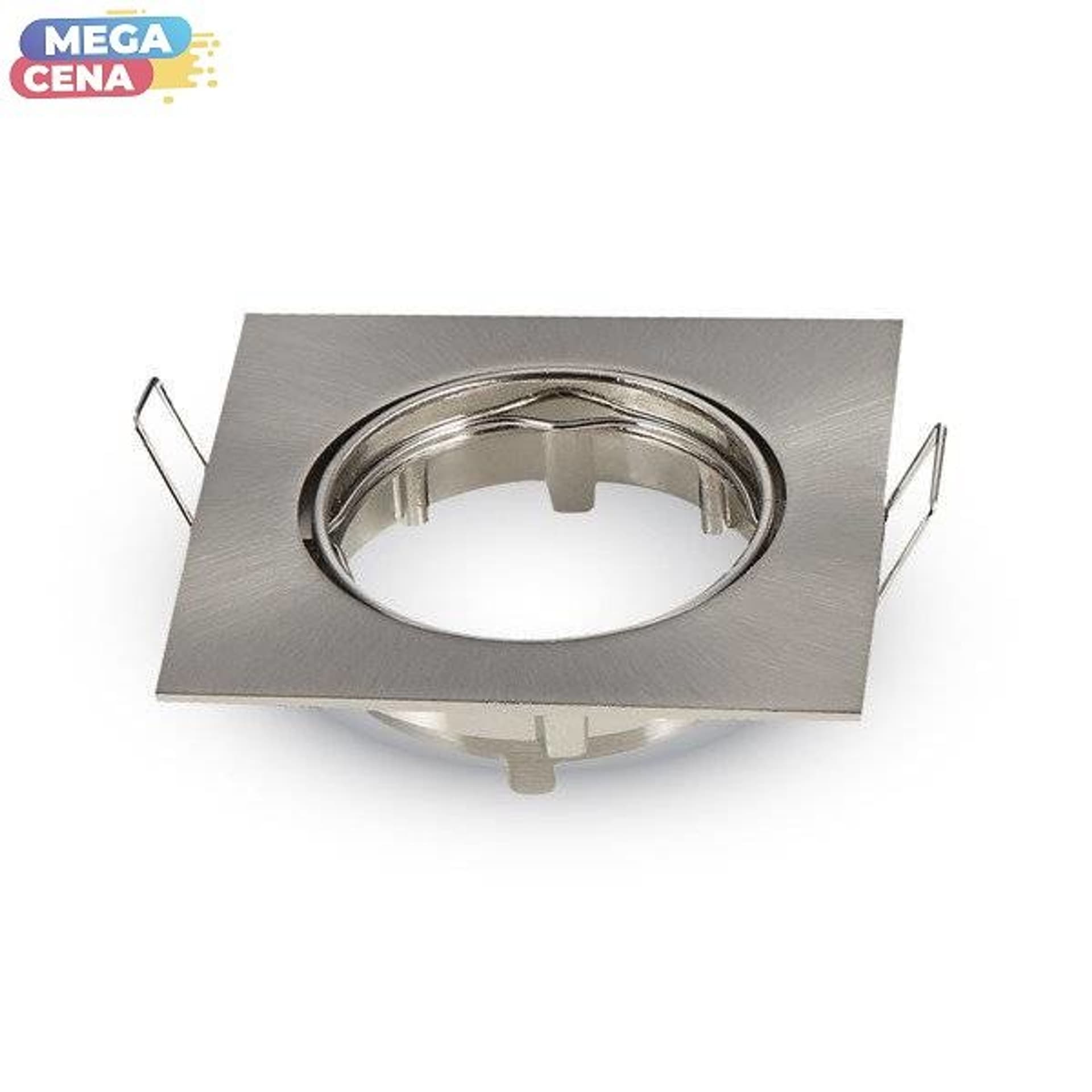 

V-TAC Oprawa LED VT-779-SN-SQ GU10 82x82x25mm Aluminium Satynowy nikiel kwadratowa