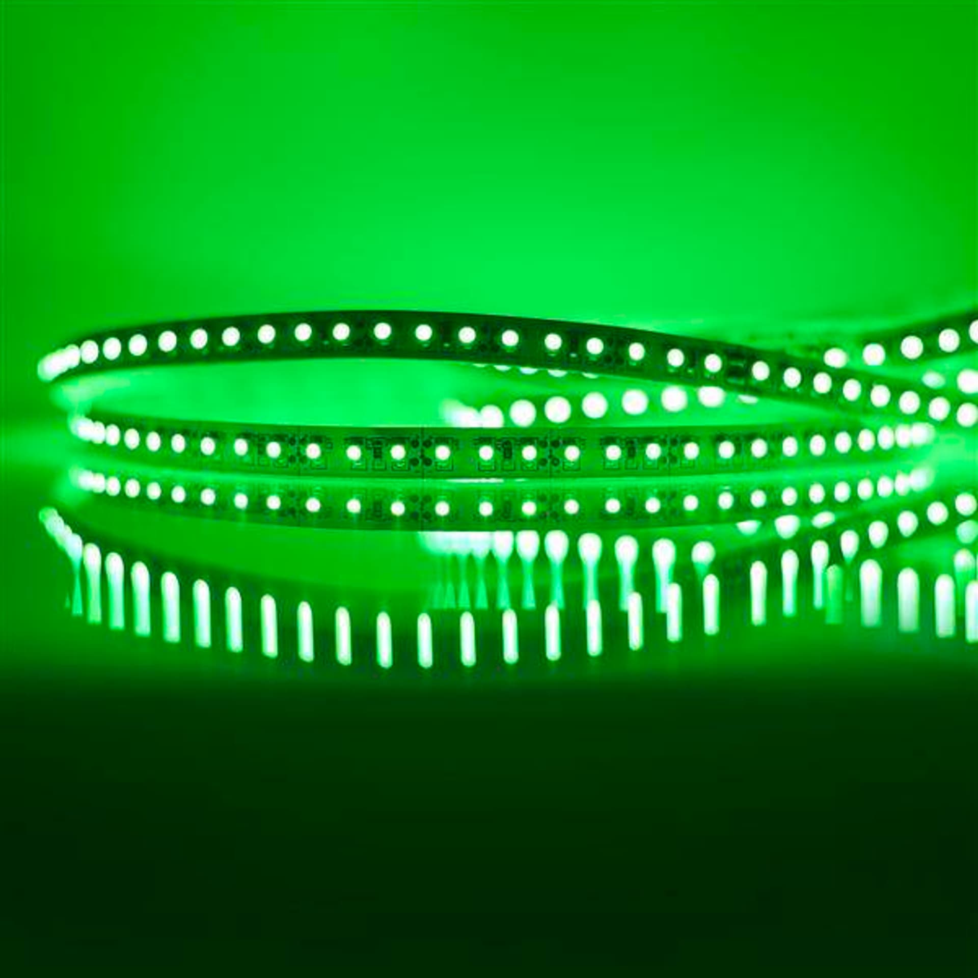 

Whitenergy Taśma LED 5m 120szt/m SMD3528 9.6W/m 12V IP20 8mm zielona bez konektora