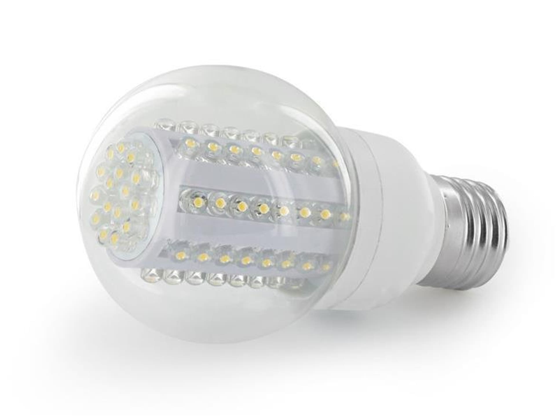 

Whitenergy Żarówka LED B60 E27 4,5W Ciepła biała Przezroczysta