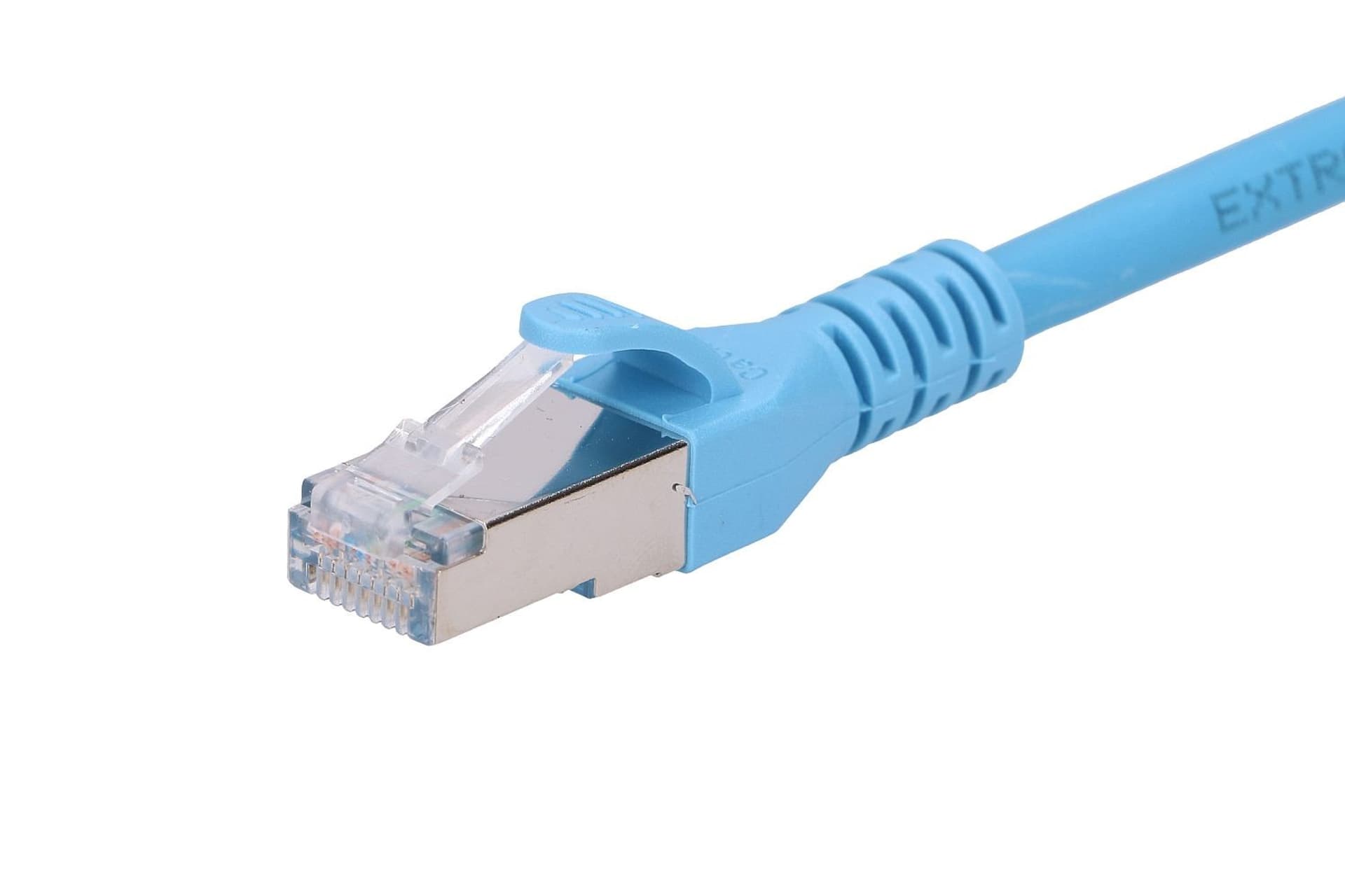 

Kabel sieciowy LAN Patchcord CAT.6A S/FTP 0,5m 10G foliowana skręcana para, miedziany