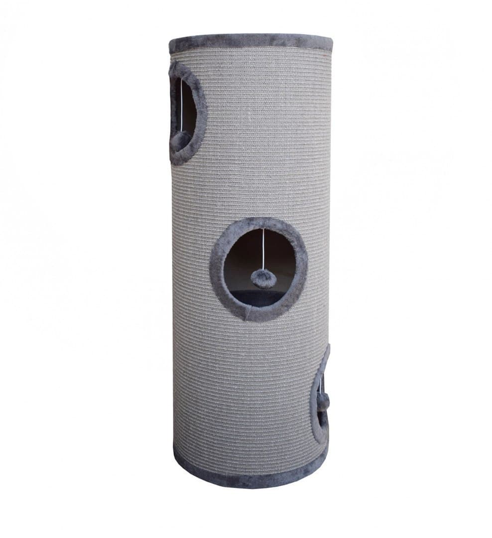 

Drapak/Tuba/ Wieża/ Legowisko dla Kota 100cm Siwy