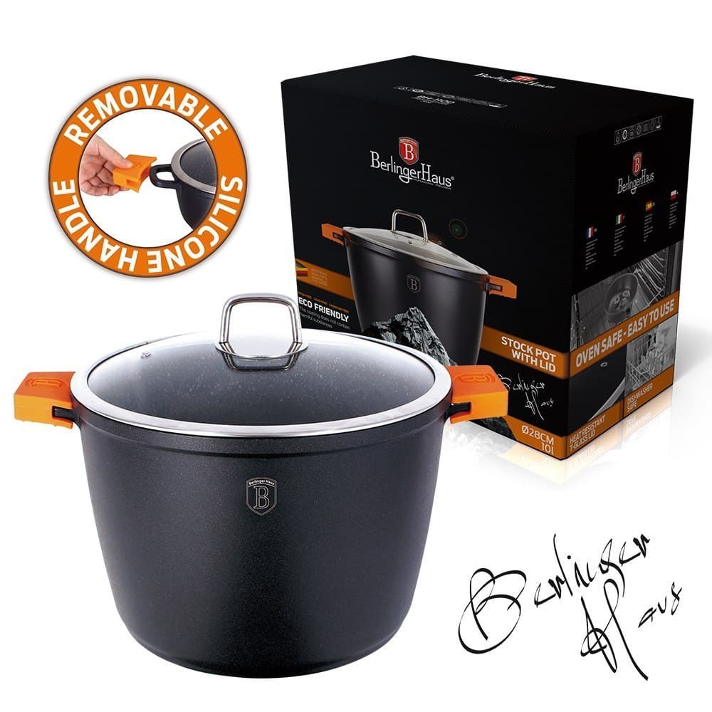 

GARNEK GRANIT DIAMOND 28cm 10l BERLINGER HAUS BH-1101
