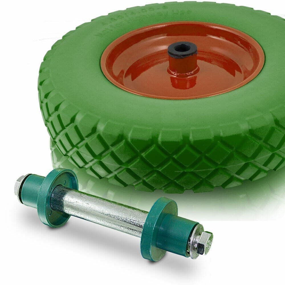 

Koło do taczki 400 mm zielone