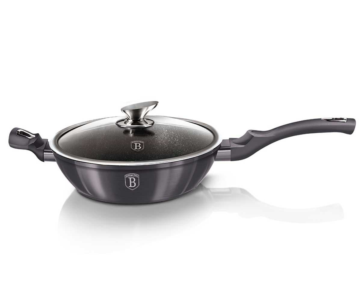 

PATELNIA GRANITOWA 28cm BERLINGER HAUS BH-6896 CARBON PRO