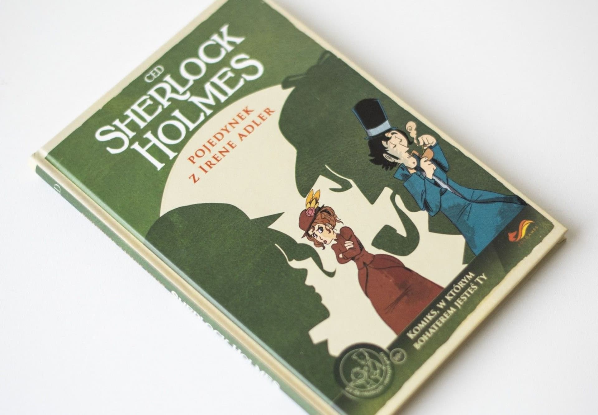 

Gra Komiks Paragrafowy: Sherlock Holmes: Pojedynek z Irene Adler