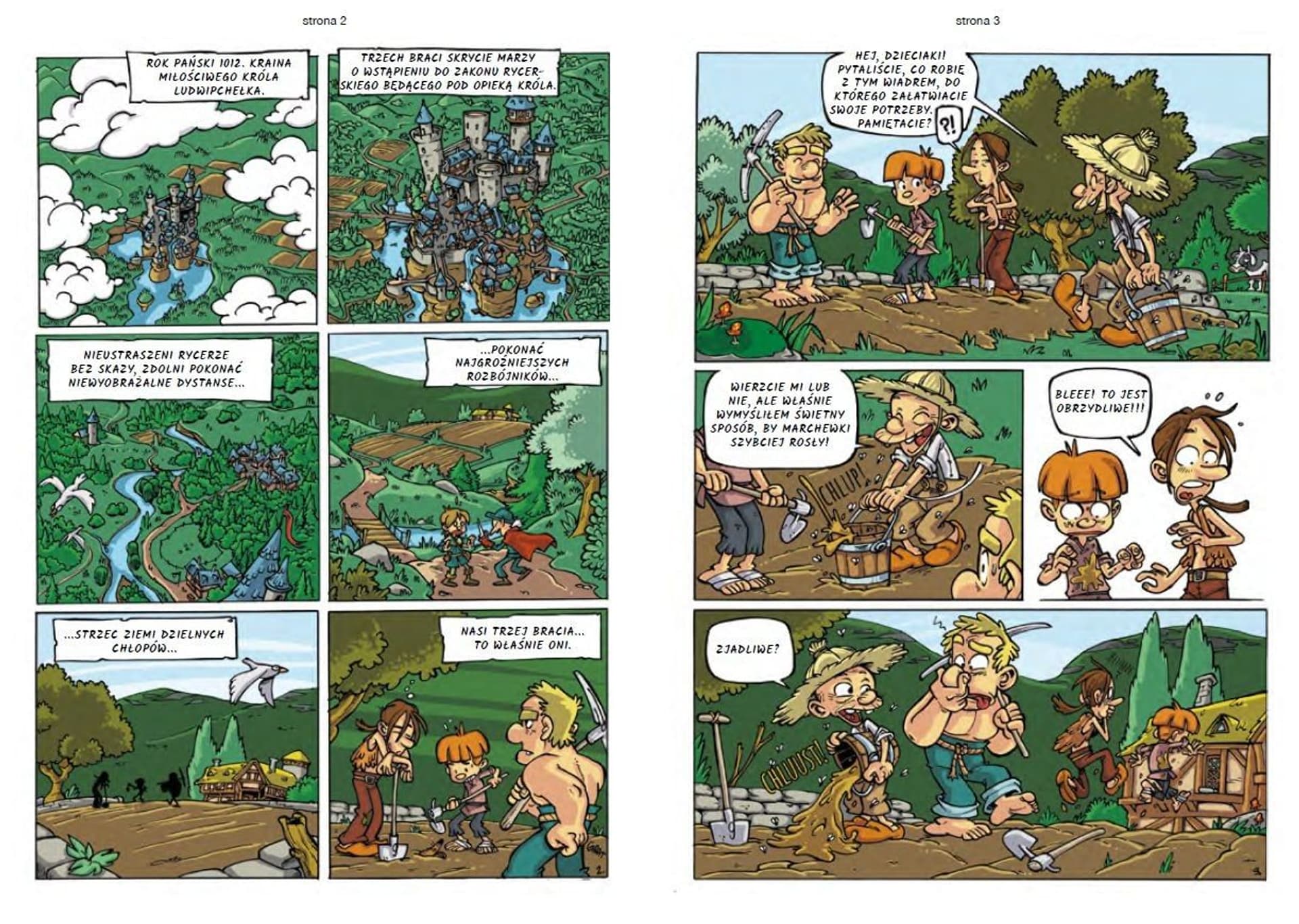 

Gra Komiks Paragrafowy: Rycerze