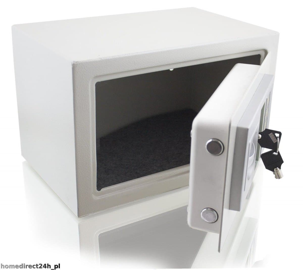 

SEJF MEBLOWY ELEKTRONICZNY JASNY SZARY
