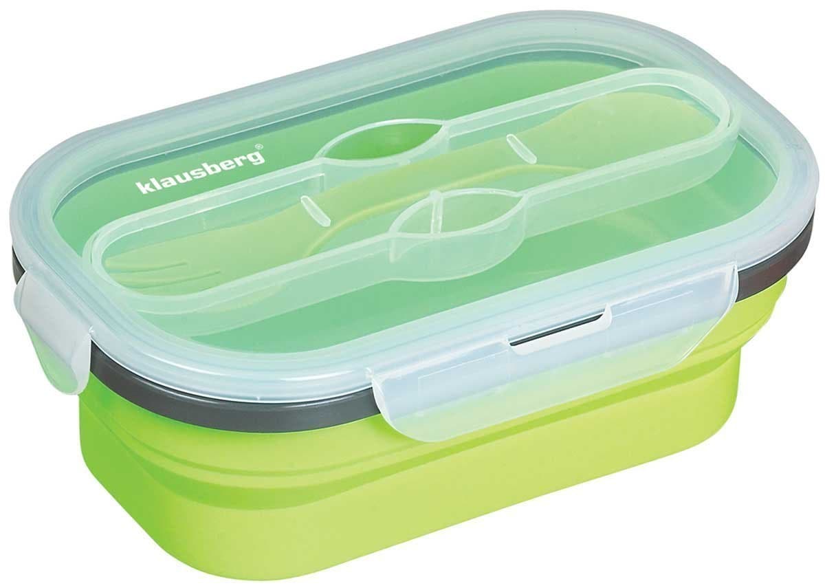 

SILIKONOWY SKŁADANY LUNCH BOX KLAUSBERG KB-7022