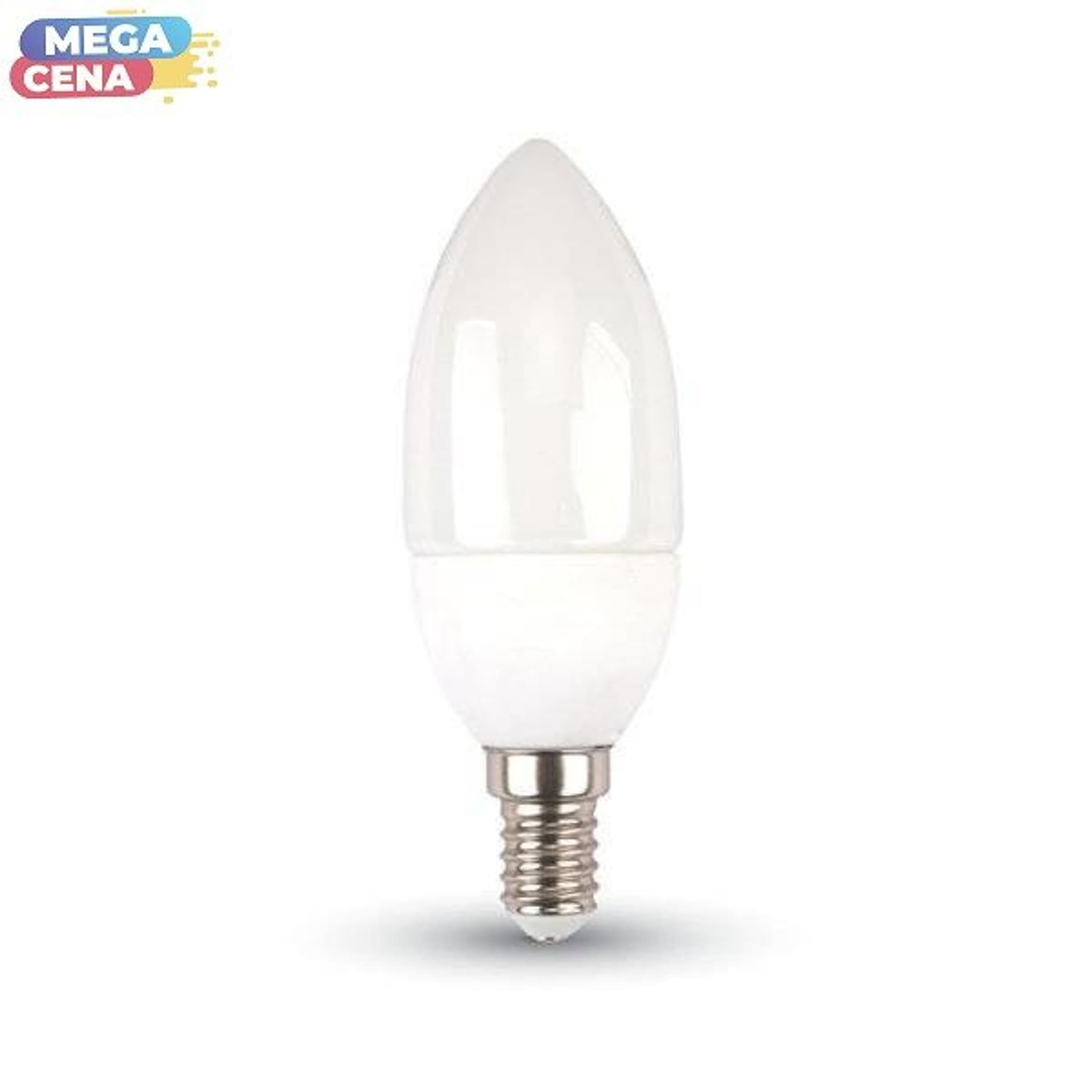 

V-TAC Żarówka LED VT-2033 E14 37x100mm 3Wat 6400K 250lm SMD ThermoPlastic A+ 200stopni