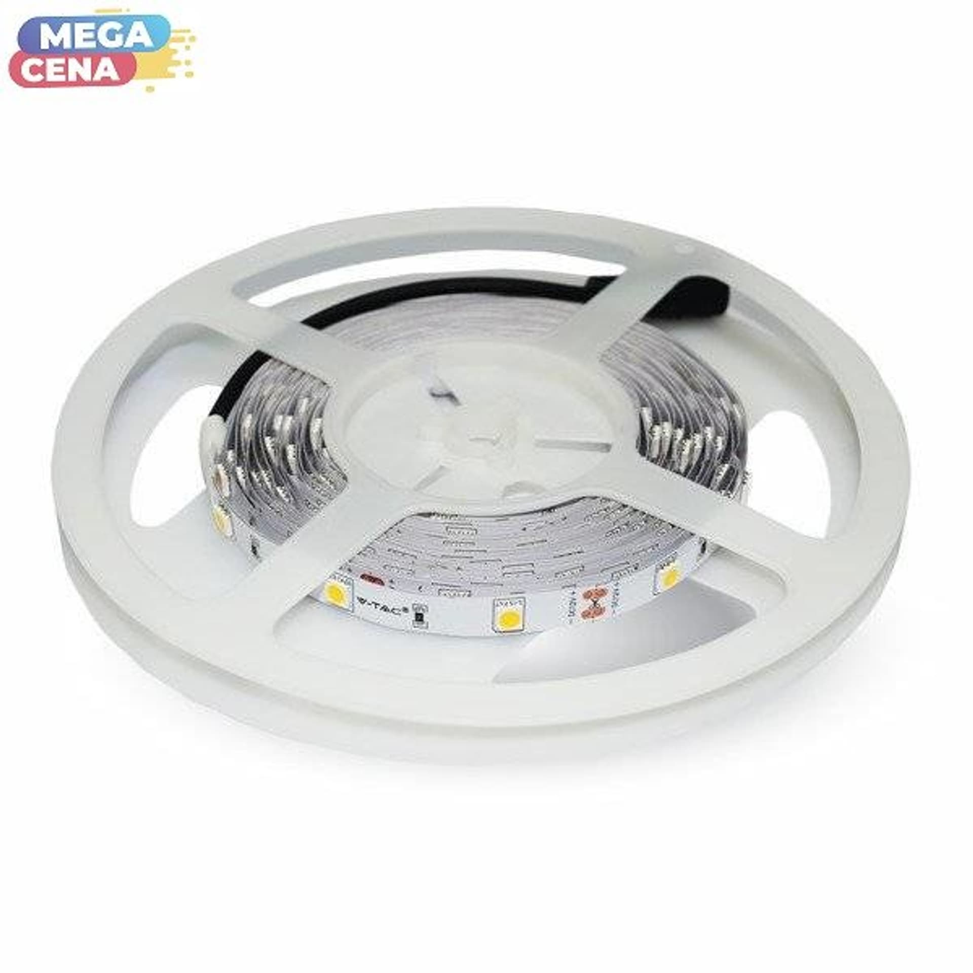 

V-TAC Taśma LED VT-5050 30-IP20 10mm 4Wat/m 6000K 14lm/m IP20