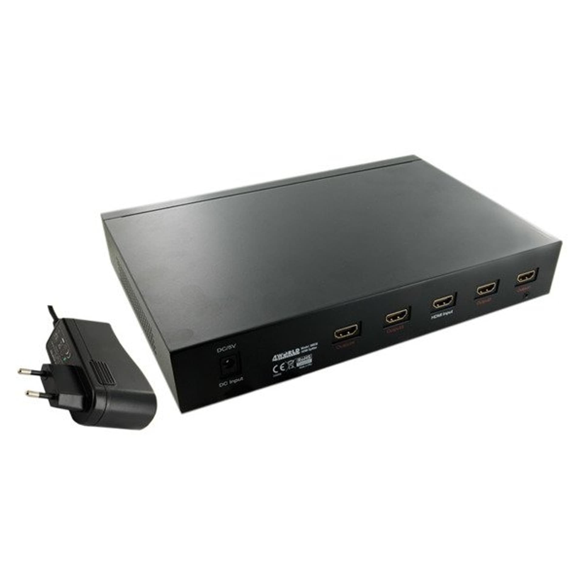 

4World Rozdzielacz sygnału HDMI 1x4, HDMI 1.3b