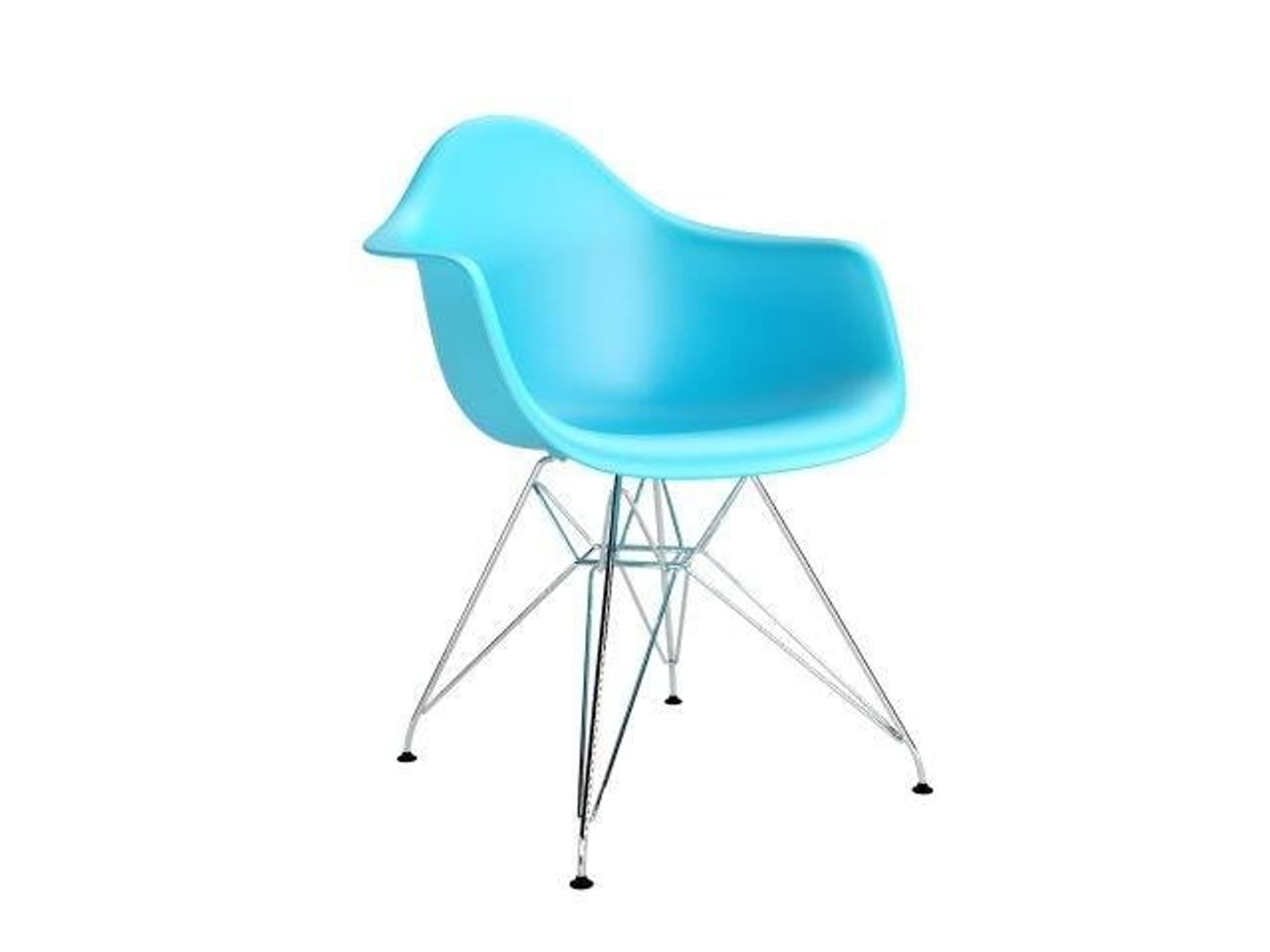

Krzesło P018 PP ocean blue, chrom nogi (Kolor Niebieski)