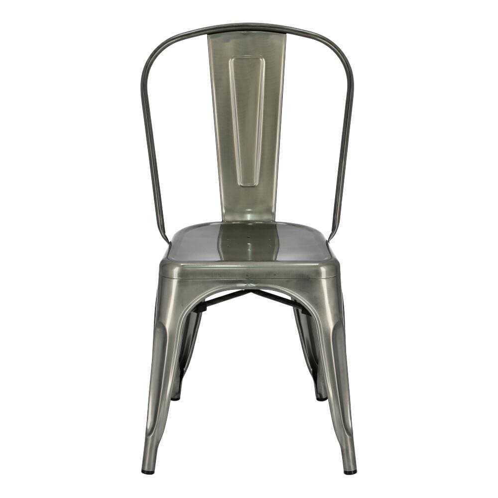 

Krzesło Paris metaliczne inspirowa ne Tolix (Kolor metal)