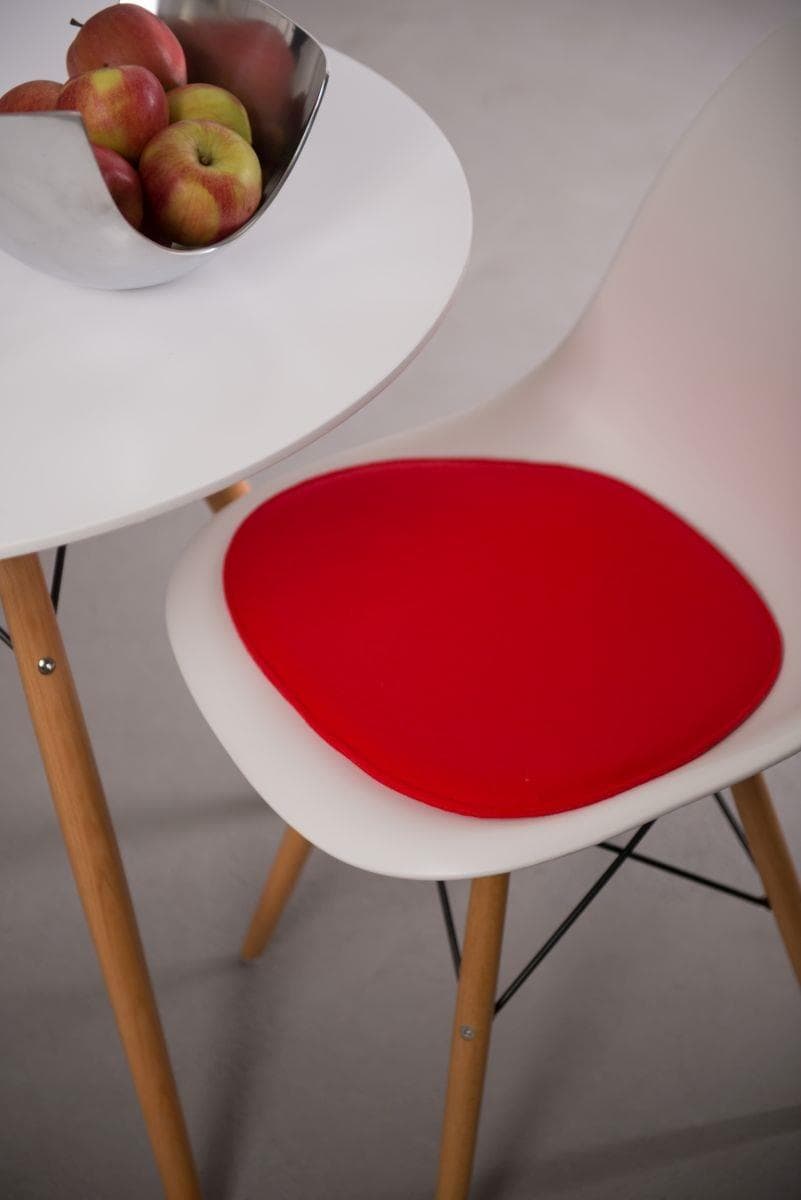 

Poduszka na krzesło Side Chair czerwona (Kolor Czerwony)