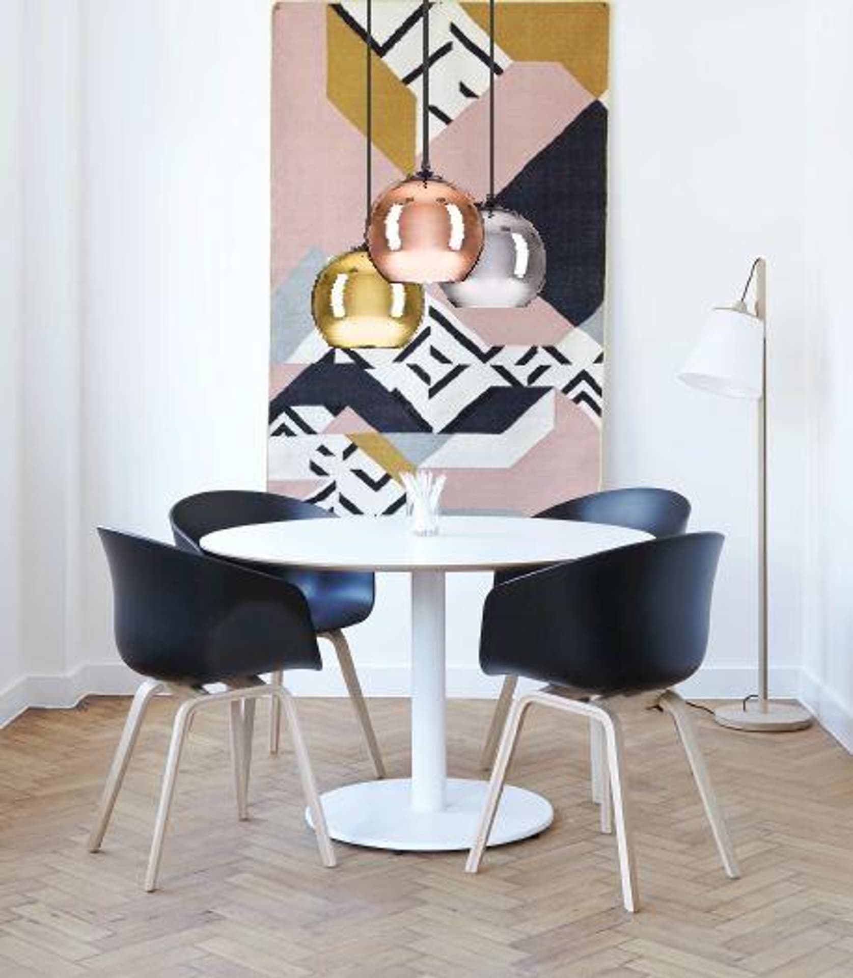 

Lampa wisząca MIRROR GLOW - S miedziana 25 cm (Kolor miedziany)